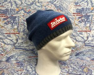 SKIWELT BEANIE HOHE SALVE blue-gray